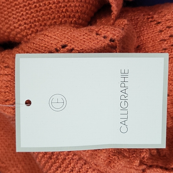 Calligraphie Balloon Sleeveless Cardigan - Picture 10 of 10